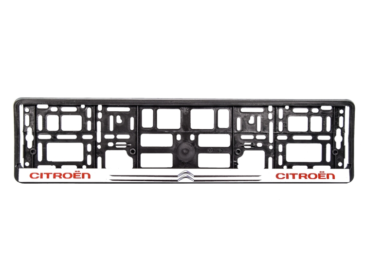 

Рамка номерного знака Winso 000251 черная на Citroen