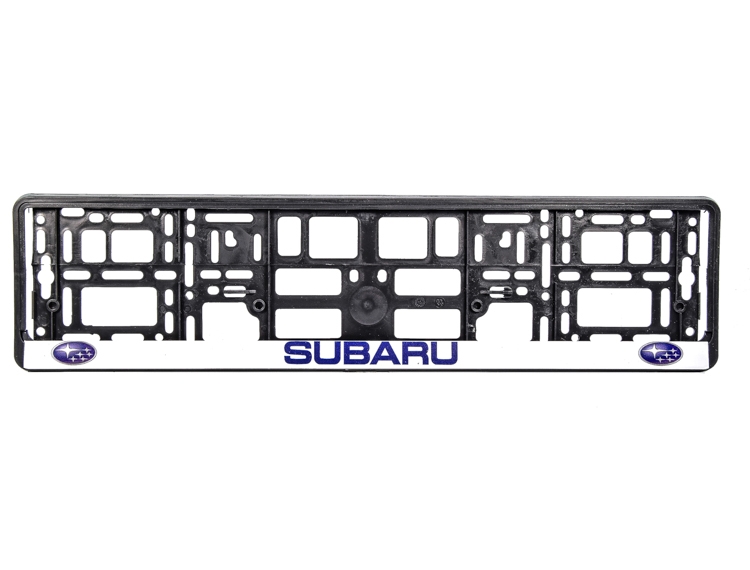 

Рамка номерного знака Winso 000012 черная на Subaru