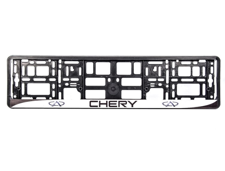

Рамка номерного знака Winso 000022 черная на Chery
