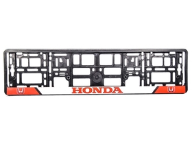 Рамка номерного знака Winso 000091 цвет черный на Honda