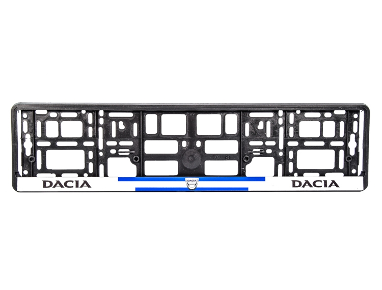 

Рамка номерного знака Winso 000051 черная на Dacia