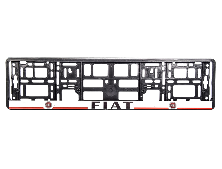 

Рамка номерного знака Winso 000071 черная на Fiat