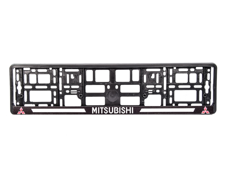 

Рамка номерного знака Winso 000152 черная на Mitsubishi