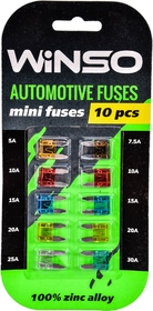 Набір запобіжників Winso 155100 FN mini 10 шт.