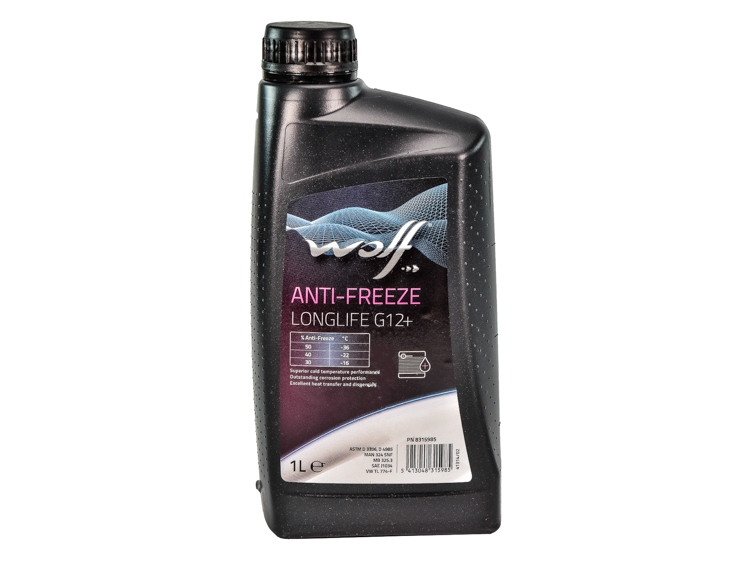 

Концентрат антифриза Wolf Long Life G12+ розовый 8316081