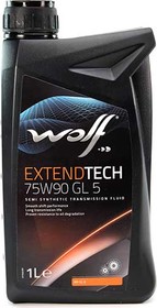 Трансмиссионное масло Wolf ExtendTech GL-5 75W-90 полусинтетическое