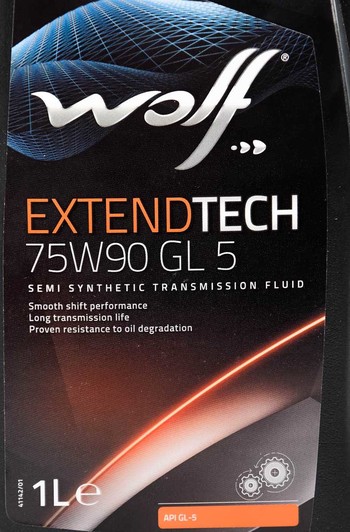 Wolf ExtendTech GL-5 75W-90 (1 л) трансмісійна олива 1 л