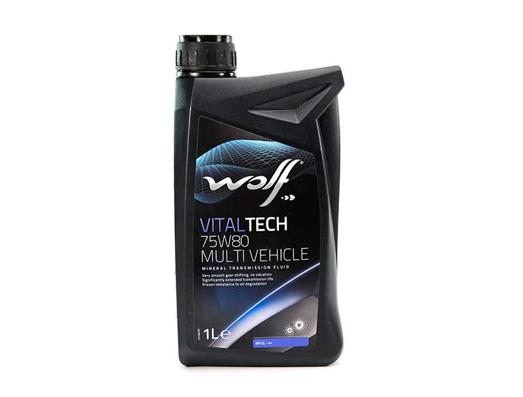 

Трансмиссионное масло Wolf VIitalTech Multi Vehicle GL-4+ 75W-80 минеральное 8303609