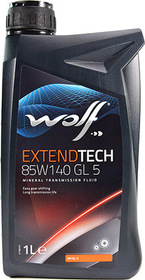 Трансмиссионное масло Wolf ExtendTech GL-5 85W-140 минеральное