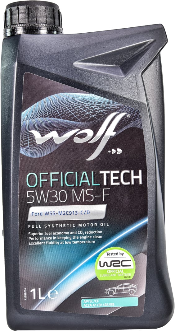 Моторное масло Wolf Officialtech MS-F 5W-30 1 л на Citroen ZX
