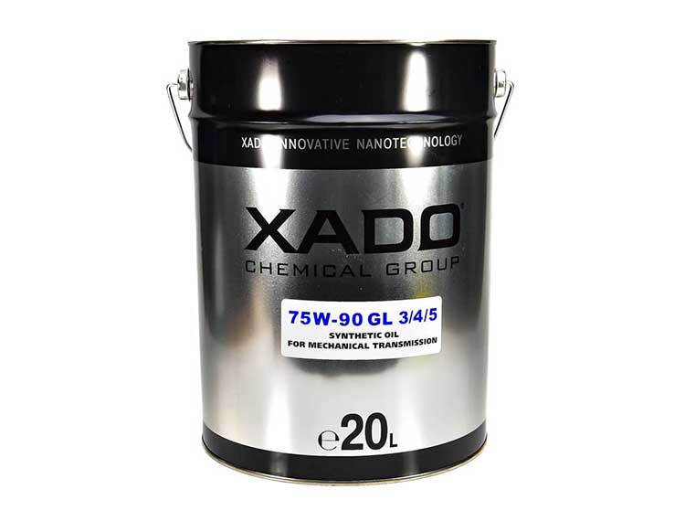 

Трансмиссионное масло Xado GL-3 / 4 / 5 75W-90 синтетическое XA28518
