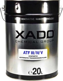 Трансмиссионное масло Xado Atomic Oil ATF III/IV/V синтетическое