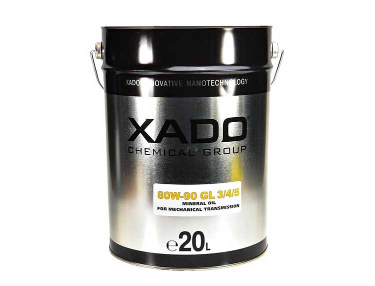 

Трансмиссионное масло Xado Atomic Oil GL-3 / 4 / 5 80W-90 минеральное XA28519