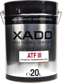 Трансмиссионное масло Xado Atomic Oil ATF III синтетическое