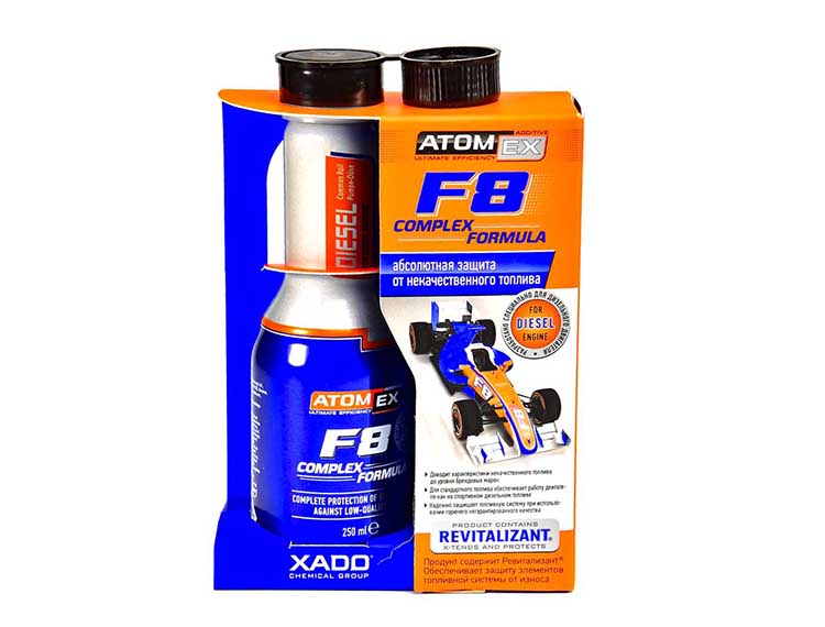 

Присадка Xado Atomex F8 Complex Formula Diesel XA40213