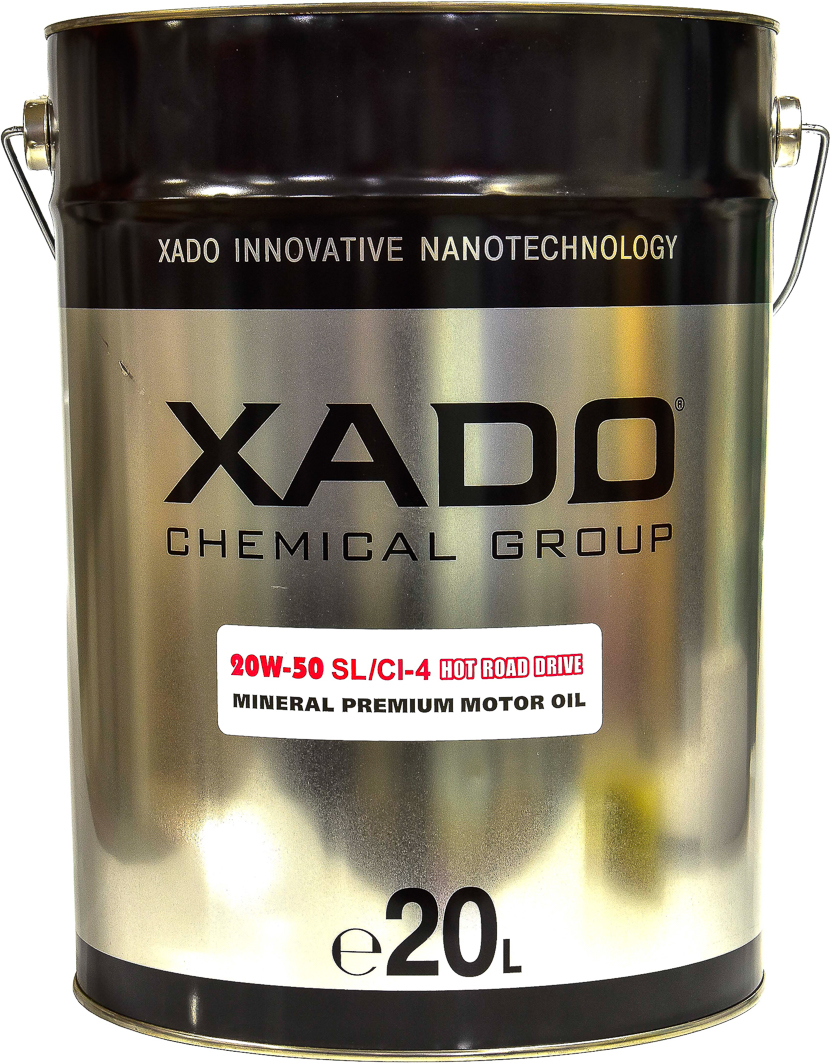 Моторное масло Xado Atomic Oil SL/CI-4 20W-50 20 л на Peugeot 301