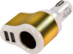 Разветвитель прикуривателя с USB XoKo CC-303-GDWH