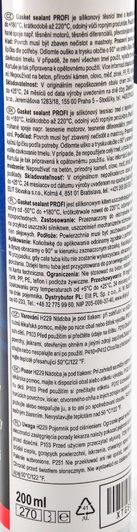 XT Gasket Sealant PROFI Black черный формирователь прокладок