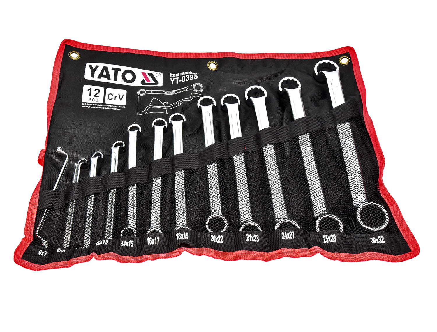 

Набор инструментов Yato YT-0398 12 ед.