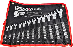 Набір ключів ріжково-накидних Yato YT-0362 8-24 мм 12 шт