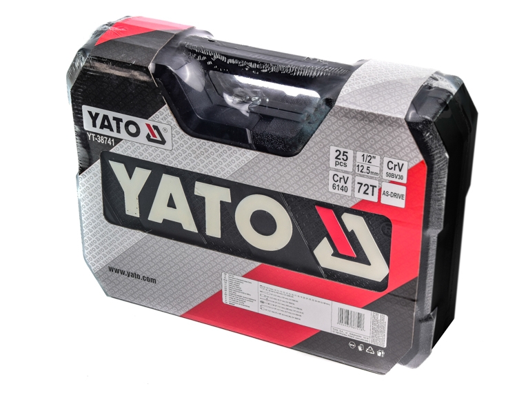 

Набор торцевых головок и комплектующих Yato YT-38741 20 шт. 1/2"