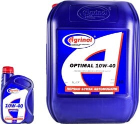 Моторное масло Agrinol Optimal 10W-40 полусинтетическое