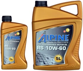 Моторное масло Alpine RS 10W-60 синтетическое