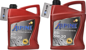 Моторное масло Alpine RSi 5W-30 синтетическое