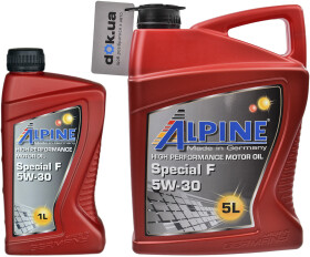 Моторное масло Alpine Special F 5W-30 синтетическое