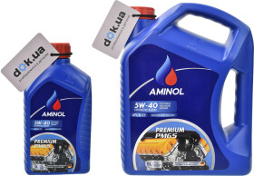 Моторное масло Aminol Premium PMG5 5W-40 синтетическое