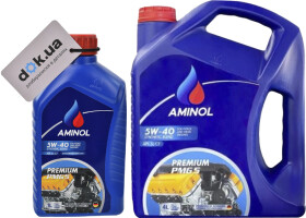 Моторное масло Aminol Premium PMG5 5W-40 синтетическое