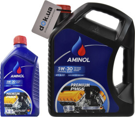 Моторное масло Aminol Premium PMG6 5W-30 синтетическое