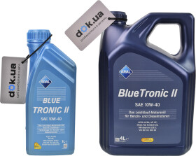 Моторное масло Aral BlueTronic II 10W-40 полусинтетическое