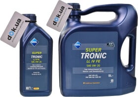 Моторное масло Aral SuperTronic LL IV FE 0W-20 синтетическое