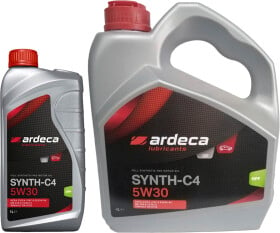 Моторное масло Ardeca Synth-C4 5W-30 синтетическое