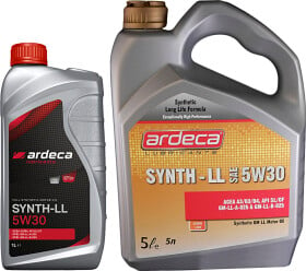 Моторное масло Ardeca Synth-LL 5W-30 синтетическое