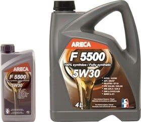 Моторное масло Areca F5500 5W-30 синтетическое
