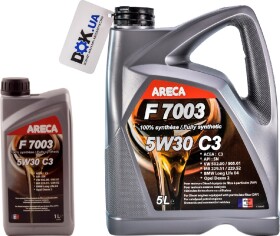 Моторное масло Areca F7003 С3 5W-30 синтетическое
