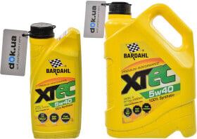 Моторное масло Bardahl XTEC 5W-40 синтетическое