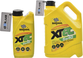 Моторное масло Bardahl XTEC 5W-40 синтетическое