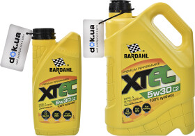 Моторное масло Bardahl XTEC C2 5W-30 синтетическое