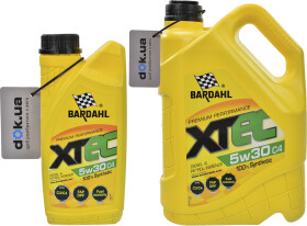 Моторное масло Bardahl XTEC C4 5W-30 синтетическое