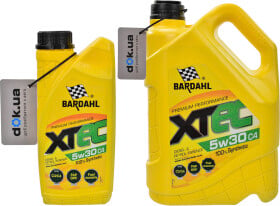 Моторное масло Bardahl XTEC C4 5W-30 синтетическое