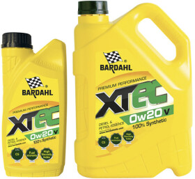 Моторное масло Bardahl XTEC V 0W-20 синтетическое
