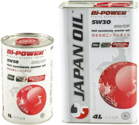 Моторное масло Bi-Power Japan Oil 5W-30 синтетическое