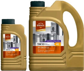 Моторное масло Brexol Ultra Plus GN 5W-30 синтетическое