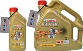 Моторное масло Castrol EDGE A3/B4 0W-30 синтетическое