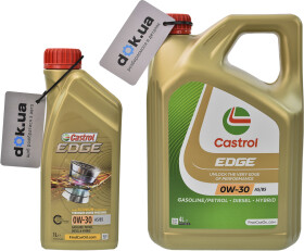 Моторное масло Castrol EDGE A5/B5 0W-30 синтетическое