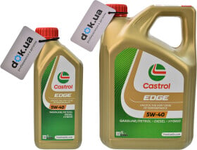 Моторное масло Castrol EDGE 5W-40 синтетическое