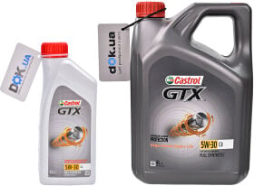 Моторное масло Castrol GTX C4 5W-30 синтетическое